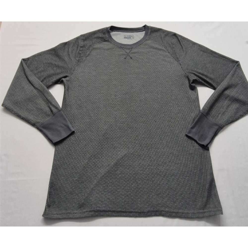 Magellan mens Grey Long Sleeve thermal pullover shirt XL outdoor Live to Explore